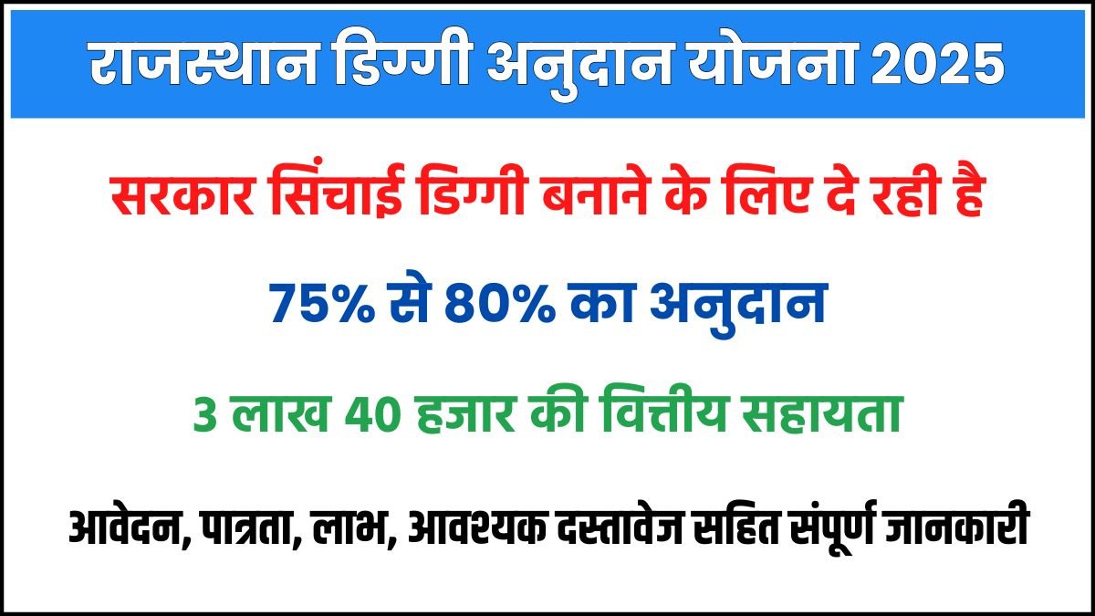 Rajasthan Diggi Anudan Yojana
